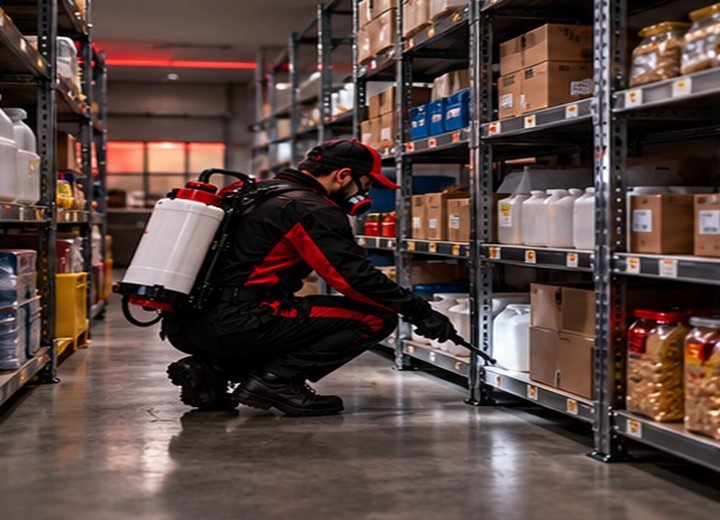 Fumigación preventiva para almacenes e inventario